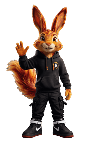 BidSwap mascot giving a friendly wave, welcoming new users